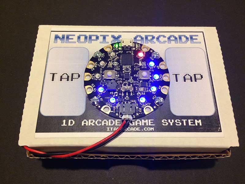 1D Arcade Game System